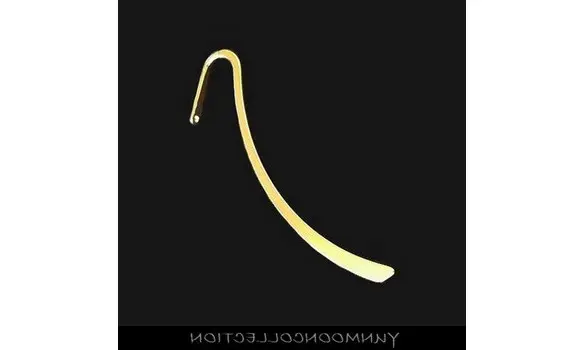 Marque-page en plaque Or