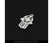 Main de fatma plaqué argent OR