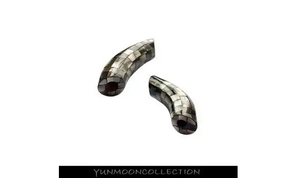 Nacre de mosaïques en tube grise