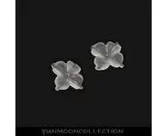 4 pétale en cristal de roche synthétique