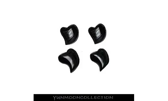 Onyx en belle forme de cœur 19mm