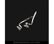 Connecteurs zirconium en plaqué OR