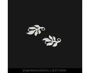 2x feuilles de germes argent OR