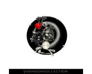 Élégante broche artisanale composé Onyx