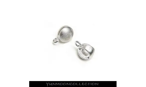 Demi-circulaire bélière plaqué OR 925