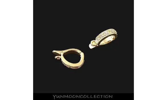 Bélière à one-touch en argent 925