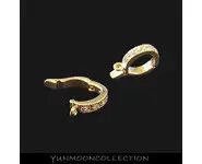 Bélière à one-touch en argent 925