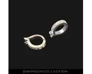 Bélière à one-touch en argent 925