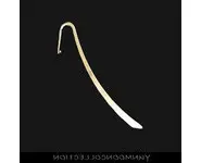 Marque-page plaque OR argent