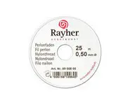 Rayher fil perlon transparent 25 m