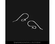 Crochet bille en argent massif plaqué OR