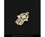 Main de fatma breloque en plaqué Or