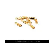 10x embouts en plaqué Or 18K