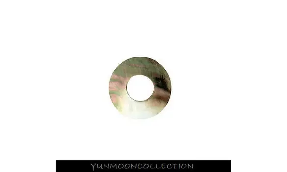 Nacre abalone naturelle irisé 35mm