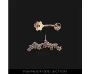 BO voie lactée de lobe plaqué argent OR