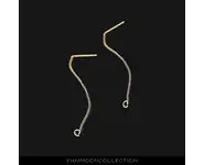 Chaîne BO plaqué Or sur argent 925