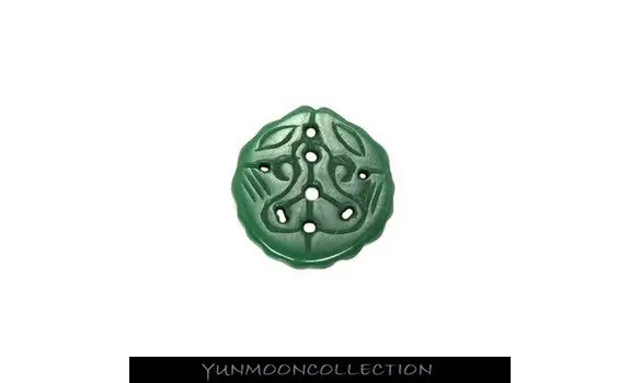 Beau pendentif Jade Jadéite vert